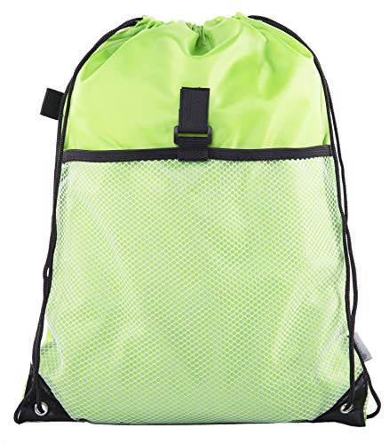 mesh cinch bag