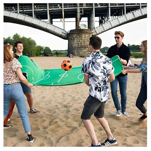 Football Set Outdoor Dynamic & Competitive Team Sports Game for 4-14 Players