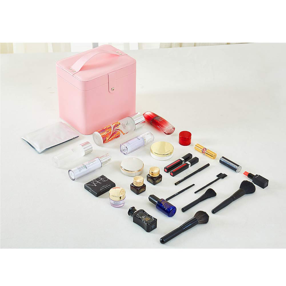 Dauerhaft Kosmetiktasche Portable Reise Make Up Tasche, Make-up Pinsel Organizer Tasche mit Reißverschluss wasserdicht große Kulturbeutel für Frauen & Männer Room