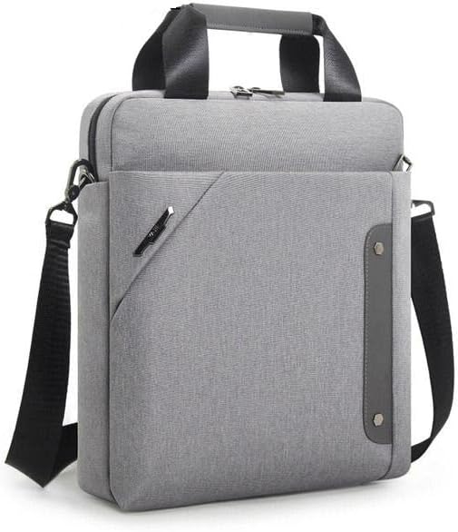 AepigoMen Bag Casual Business Messenger Bag for Cross body Bag Male Shoulder Bags Sling Messenger Bag (Grey, L-11inch H- 13inch W- 3inch)