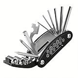 Multitool Bicycle Repair Kit Multi 16 Tools in One Piece, Important Tools for Any Drawer for Daily Use and Emergency for Camping and Trips and Ridets