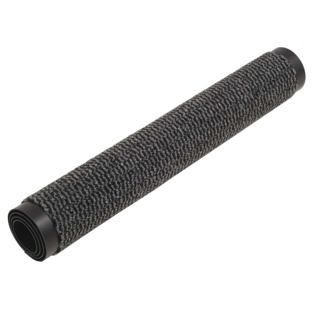 Paillassons Rectangulaires 2 Pcs 60 x 90 cm Anthracite