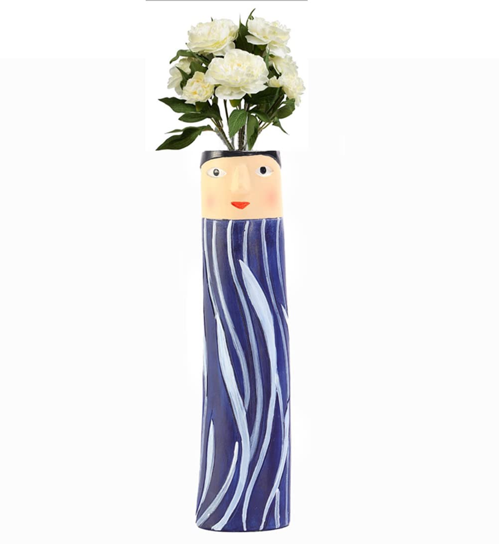 Vase en résine ProHome incassable pour remplacer les vases fragiles du salon