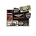 Nostalgic Art, Magnesy na lodówkę w stylu retro, rowery Harley-Davidson – prezent dla fanów motocykli, zestaw magnesów na tablicę informacyjną, design vintage, 9 sztuk