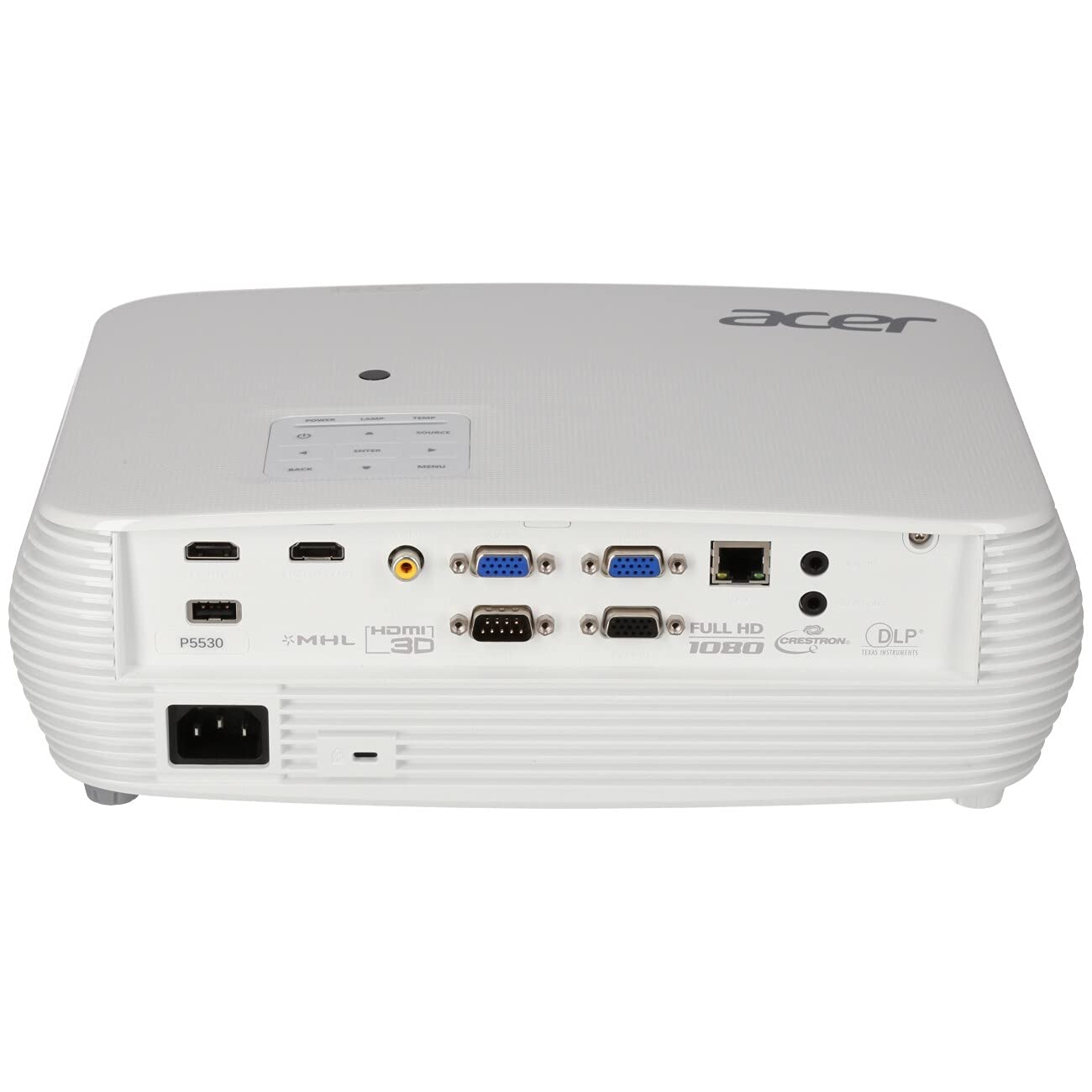 acer DLPプロジェクター P5530 Acer P5530 Projektor (DLP, Full HD, 4.000 Lumenów, 3D