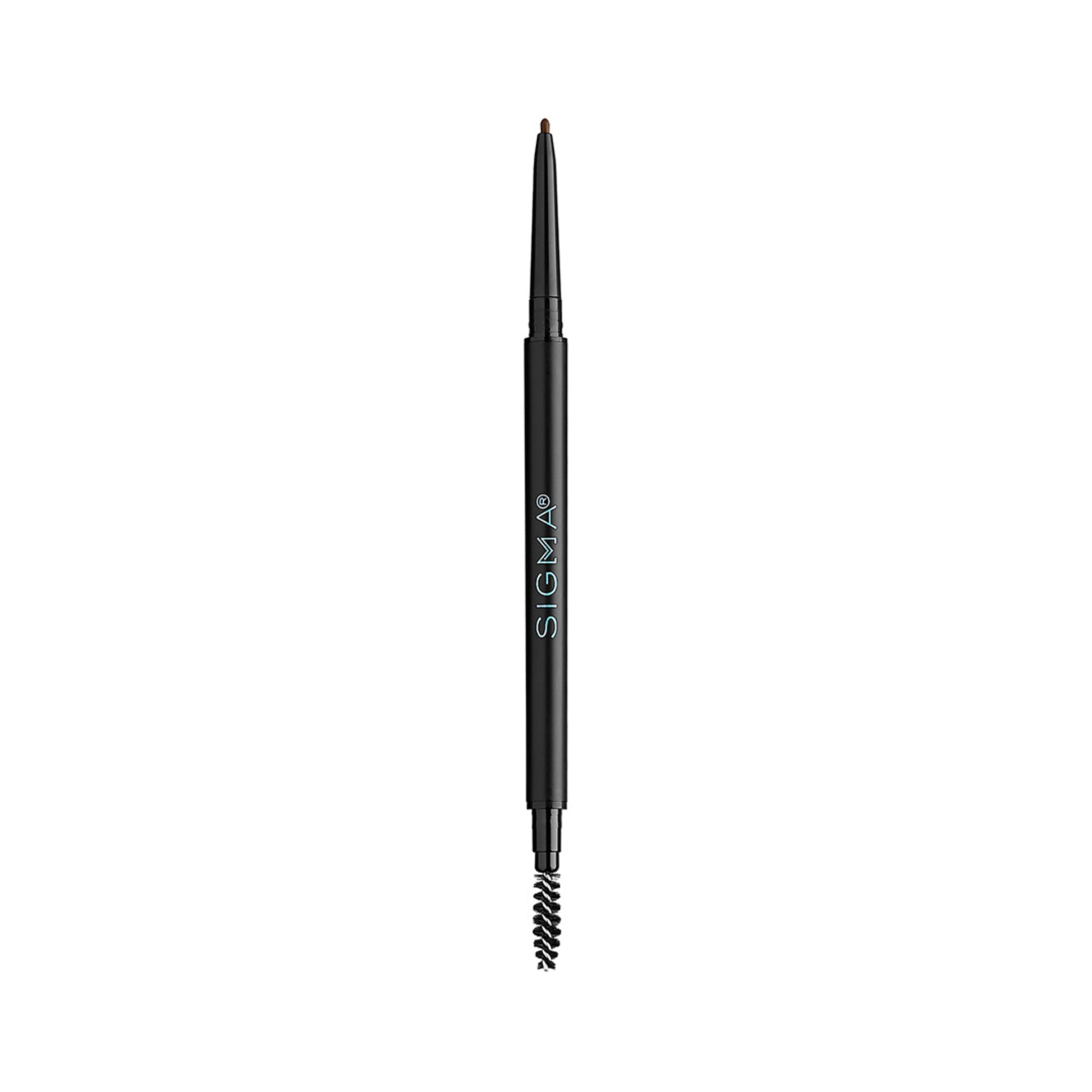 Sigma Beauty Fill + Blend Dark Brow Pencil - Dark Brow Pencil with Brush for Very Deep Brown Hair - Color, Shape and Fill Brows