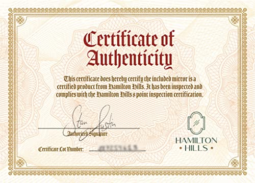 Hamilton Hills 30X40 Inch Large Ornate Matte White Framed Rectangular Baroque Mirror | Antique Look French Wall Mirrors Decorative | Bedroom, Bathroom & Living Room | Vintage Oversized Hanging Mirror #TOP6