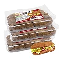 Keto Protein - Mehrkornbrötchen, proteinreich, ballaststoffreich, Low Carb, ohne Zuckerzusatz, verzehrfertig, Keto freundlicher Snack, Multisamen, (Packung mit 3 Packungen à 350g)