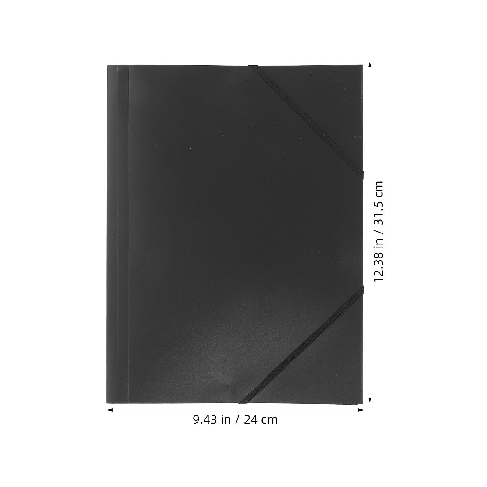 10 Unidades Carpeta de Archivos con Cuerda Elástica y Diseño Plegable para Organización de Documentos