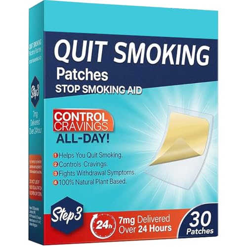 La mejor comparación de Nicolee al mejor precio. 17 Parches de Nicotina 7 mg, Ayuda para Dejar de Fumar, Tratamiento 2 Semanas, Paso 3 (Paso 3 30 Piezas)