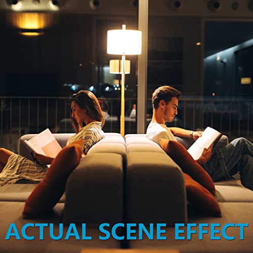 Scheinenda 3 Way Light Bulbs 4 Pack, 𝟑 𝐖𝐚𝐲 𝐋𝐄𝐃 𝐋𝐢𝐠𝐡𝐭 𝐁𝐮𝐥𝐛𝐬 30 70 100W Equivalent, Standard A19 Led Bulbs E26 Medium Base thumb #4