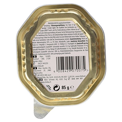 Sheba Schale - Delikatesse in Gelee - Geschnetzeltes mit Huhn, 85 g