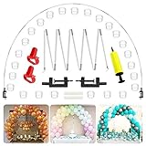 🎈 【Breites Anwendungsspektrum】Das Kit eignet sich sehr gut für Geburtstagsfeiern, Babypartys, Verlobungen, Hochzeiten, Jubiläen, Babypartys, Firmenveranstaltungen, Fotografie, Weihnachtsfeiern, Abschlussfeiern usw. Dekorieren Sie jede Party im Innen- oder Außenbereich als Fotokabine und schaffen Sie bleibende Erinnerungen. Organisieren Sie eine unvergessliche Party.