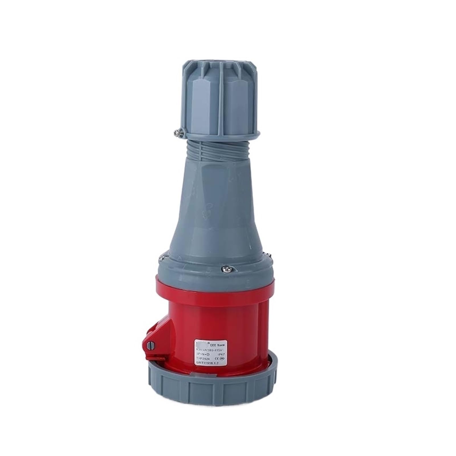 TYP2924 Conector industrial y de enchufe 63A de 5 núcleos IP67