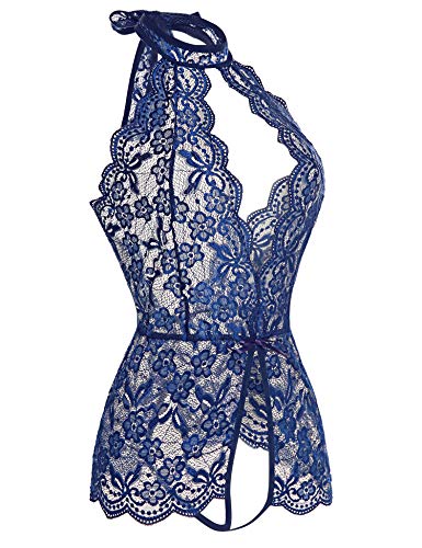 Image of Ababoon Women One Piece Lingerie Lace Sexy Baby Dolls Teddy Sleepwear