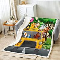 Loussiesd Coperta in pile Sherpa a nido d'ape blu e nero, con geometria esagonale, con motivo a forma di ape, per letto, divano, alveare, esagonale, sfocato, 200 x 200 cm
