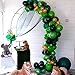 KBZVNAF Dark Green Latex Party Balloons - 50 Pack 12 inch Green Helium Balloons for Baby Shower Birthday Summer Jungle Theme Party Decorations