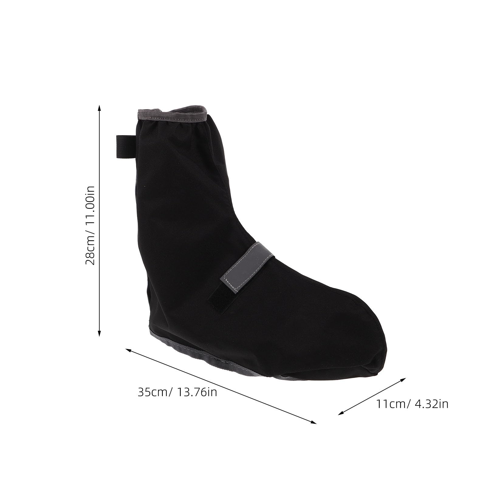UPKOCH 1 Paio di Copriscarpe per Pioggia e Neve - Copriscarpe Antiscivolo riutilizzabili - Protezione Impermeabile per Scarpe da Escursionismo, Ciclismo, Viaggi all'aperto