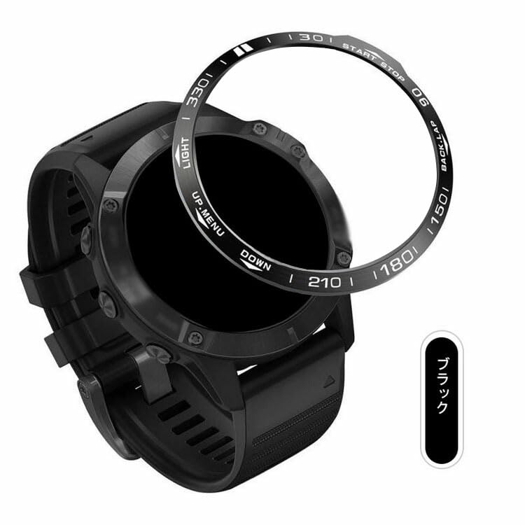 Amazon.co.jp: ウォッチベゼル・Garmin fenix7X用 ベゼルリング