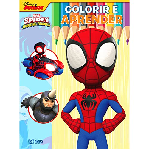 Colorir e Aprender Marvel