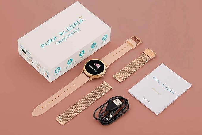 Reloj PURA ALEGRÍA Mujer Camelia Smart Watch : Amazon.es: Relojes