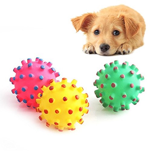10er Set Quietschende Hundebälle Aus Latex – Weich, Federnd & Schwimmfähig, Ideal Für Kleine & Mittlere Hunde