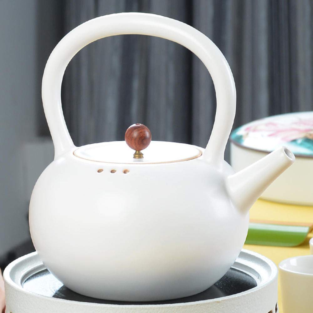 DKNMOL Teakettle Stoneware Softened Water Kettle, Ceramic Teapot, Kung Fu Tea Set, Large Teapot