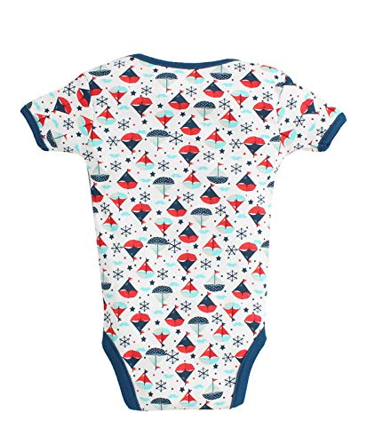 Image of BUMZEE Half Sleeves Unisex Baby Bodysuit /Onesies /Rompers Pack of 3