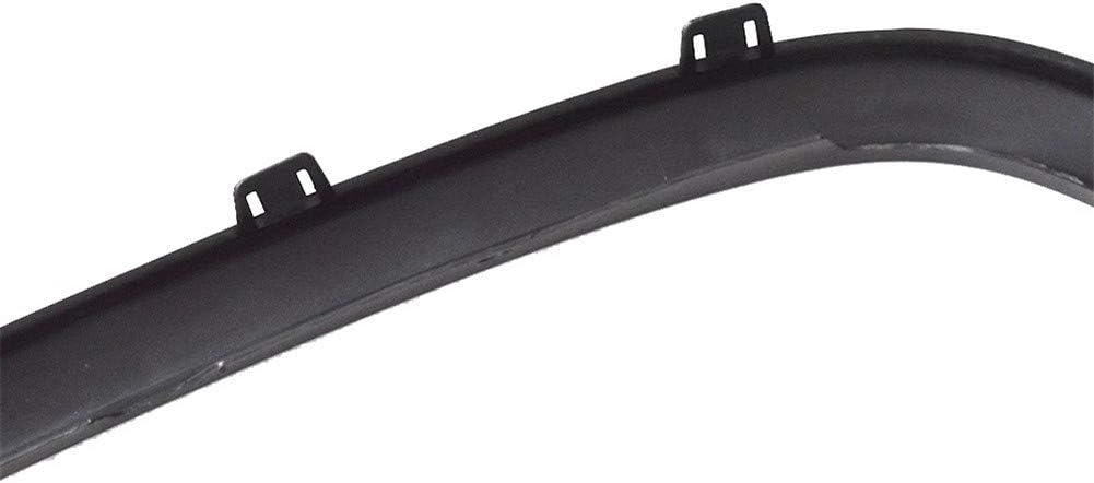 Front Right Passenger Side Plastic Fender Flare Wheel Covers trim Textured molding Replacement for Grand Cherokee 2011 2012 2013 2014 2015 2016 Replacement for 1MP38RXF1AE CH1291106