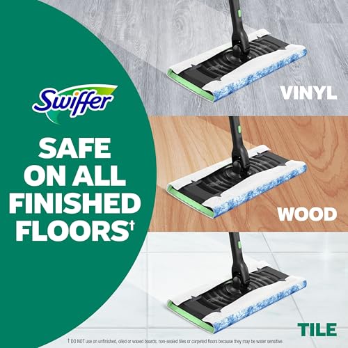 Swiffer Heavy Duty Mop Wet Multi-Surface Cloth Refills for Floor Mopping and Cleaning, Pet with Febreze Odor Defense, 20 count - image 3