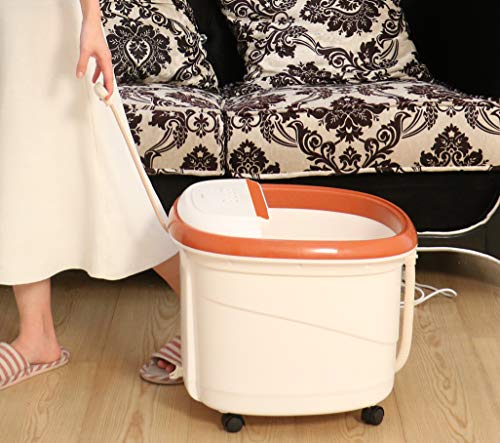 Carepeutic Touch Screen Oxy-Energized Water Jet Foot & Leg Spa Massager, Brown/White, 16 Lb #TOP5