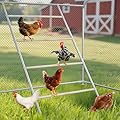 inanil Chicken Perch Roosting Bars for Coop Farm Chicken Toys Roost Ladder for Backyard Poultry (58.2" L x 32" W)