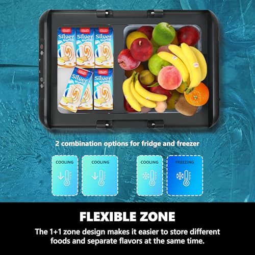 image for EUHOMY 12 Volt Refrigerator, 26 QT(25 L) Portable Freezer, Electric Co