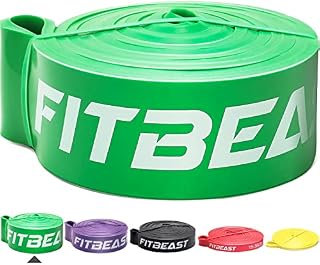 FitBeast Pull Up Bands, Resistance Band Pull Up for Calisthenics, CrossFit, Powerlifting, Muscle Toning, Stretch Mobility, Pull Up Assistance Bands