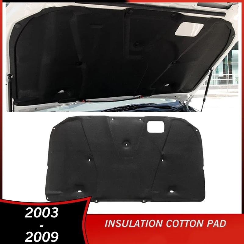 Coussinet isolant Toyota Prado 2004-2008 résout le bruit moteur et surchauffe capot