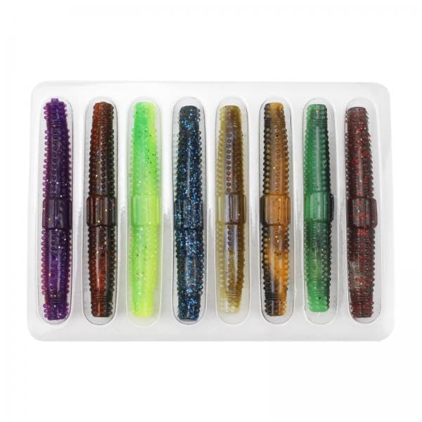 UJEAVETTE 5x8x Fishing Worms Fishing Accessories Floating Easy to Use Fishing Soft Lures-Sporting Goods- Fishing- Baits, Lures & Flies- Crankbaits-image-38