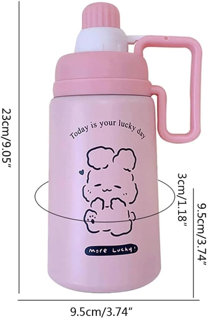 Tazza isolata in silicone PP in acciaio inossidabile 304 | Multicolor 880ml Sport all'aria aperta Palestra Escursionismo Picnic Viaggi(B)