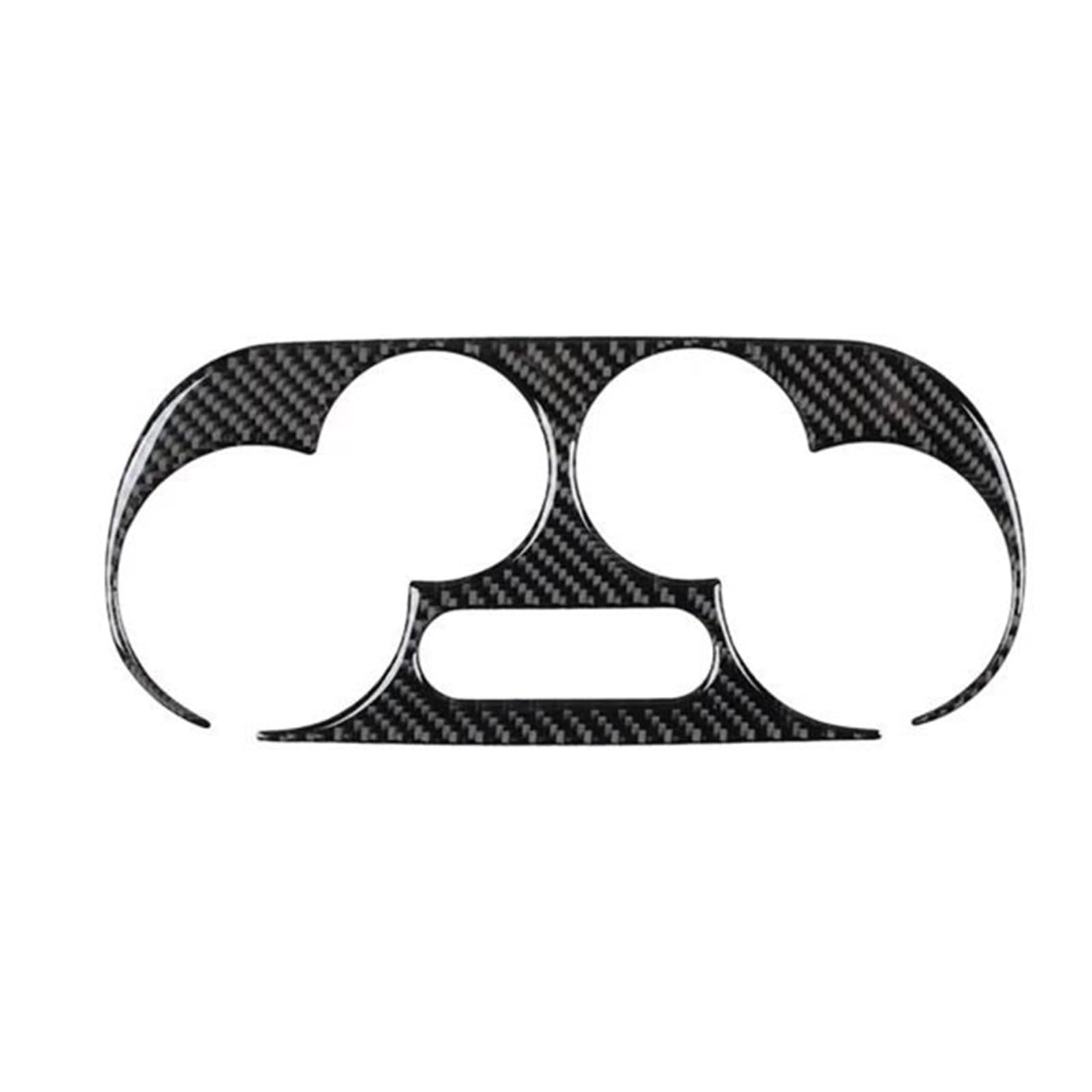 Suitable Car Interior Modification Manual Air Conditioner Control Stickers for Fiat 500 2012-2015(Black)