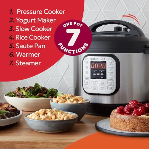 Instant Pot Duo 7-in-1 Electric Multi-Cooker 5.7L - Stainless Steel - Image 3