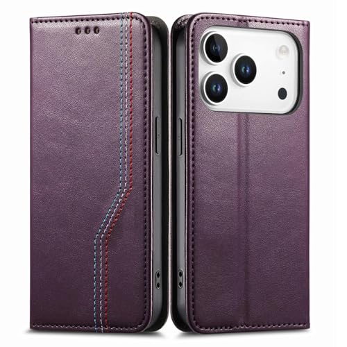 Coque iPhone 17 Air avec support horizontal et fermeture aimantée