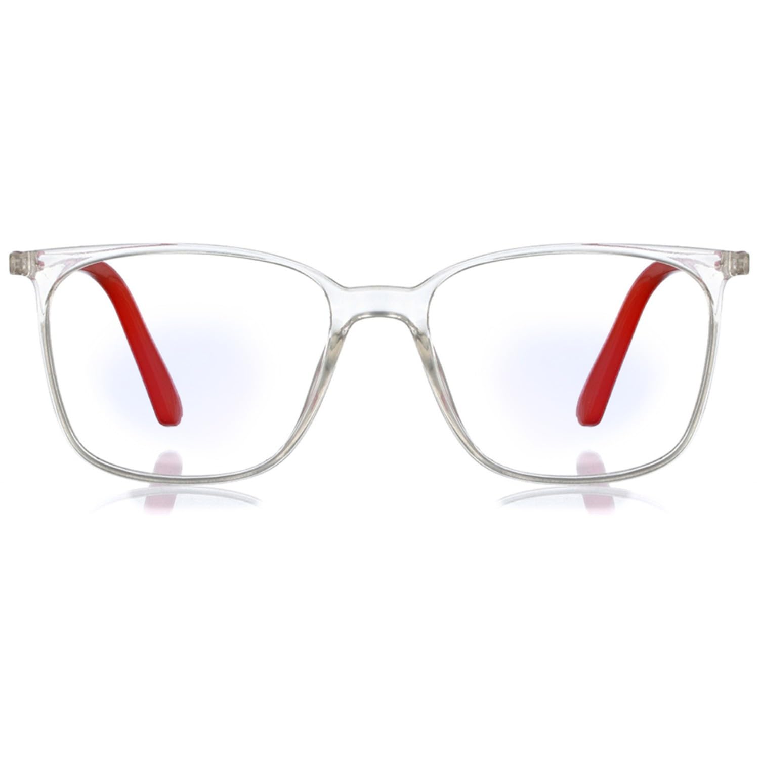 ENRICO Bluno Square Zero Power Computer Blue Light Blocking Glasses | Anti Glare Blue Light Filter Glasses for Eye Protection from Laptop/Mobile Screen | Blue cut Reading Glasses for Men & Women (B09C3NBNRX) Amazon Price History, Amazon Price Tracker