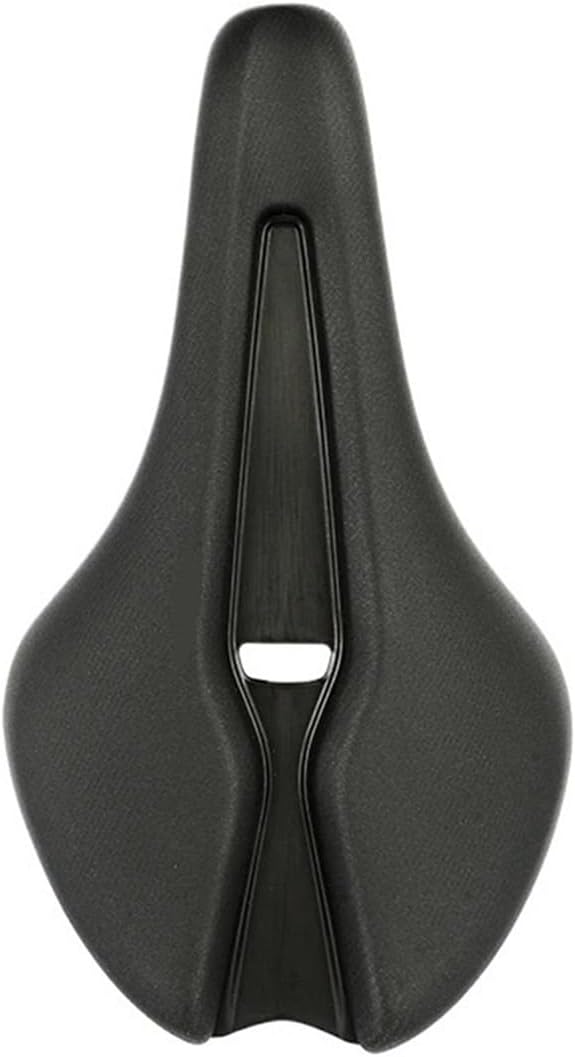 Short Nose Bike Saddle - Hollow Comfortable Thick Cushion Seat, Essential for Road Racing, Mountain & Gravel Bikes, High-Performance Cycling Part