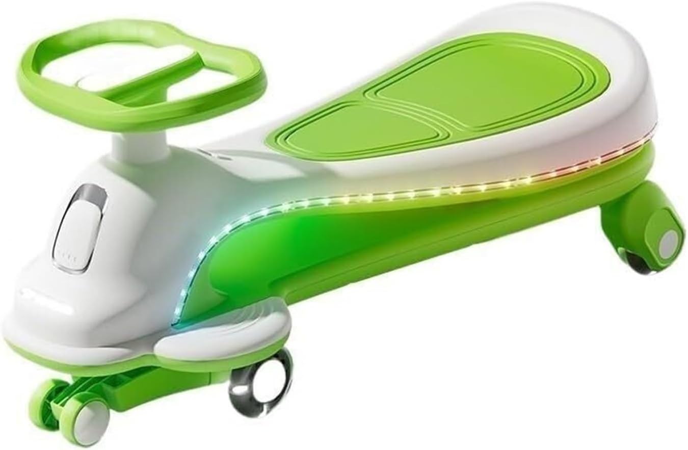 Wiggle Car Swing Car Wiggle Car with Pedal Ride On Toy Anti-Rollover Silent Wheel, for Boy and Girl Ages 3 and Up Twisting Cars