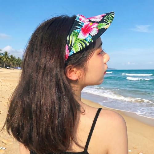 Image of 3 Pack Sports Sun Visor Hat Women Men Adjustable Clip On Visors Outdoor Golf Beach Cap