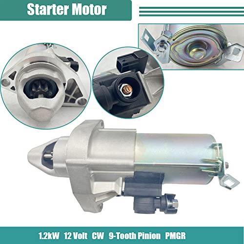 Starter for Honda Civic DX-G EX-L LX-S GX Sport 1.8L L4 2006-2011 Auto Trans 17958 31200-RNA-A51