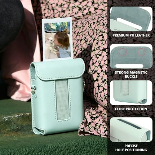 Funda para impresora Fujifilm Instax Mini Link 3 verde miniatura 3