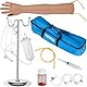 VEVOR Scientific Injektionsarm Intravenöse Injektion, Trainingsarm Komplette intravenöse Injektion, Injektionsarm Braun Training Modell Blutentnahmearm Venenpunktion Medizin- und Pflegestudenten