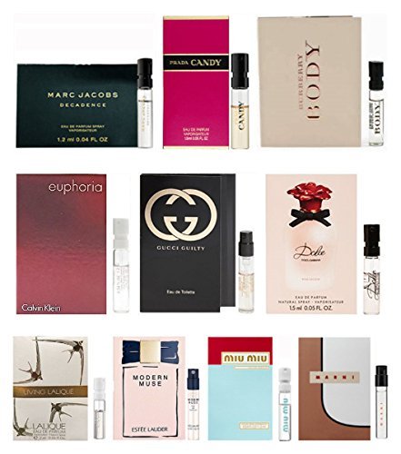 10 Best Selling Perfumes Sample Vial for Women