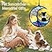 UXORSN Dog Angel Memorial Suncatcher with Rainbow Bridge Poem Card Pet Memorial Gifts for Loss of Dogs with Flower Tree Sympathy Dog Memorial Gifts for Windows Porch Balcony Indoor Outdoor