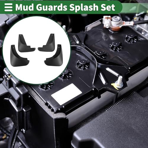 Image of Motoforti Mud Flaps Splash Guards Mud Guards for Buick Excelle(Hatchback) 2004-2008 W /Mount Accessories